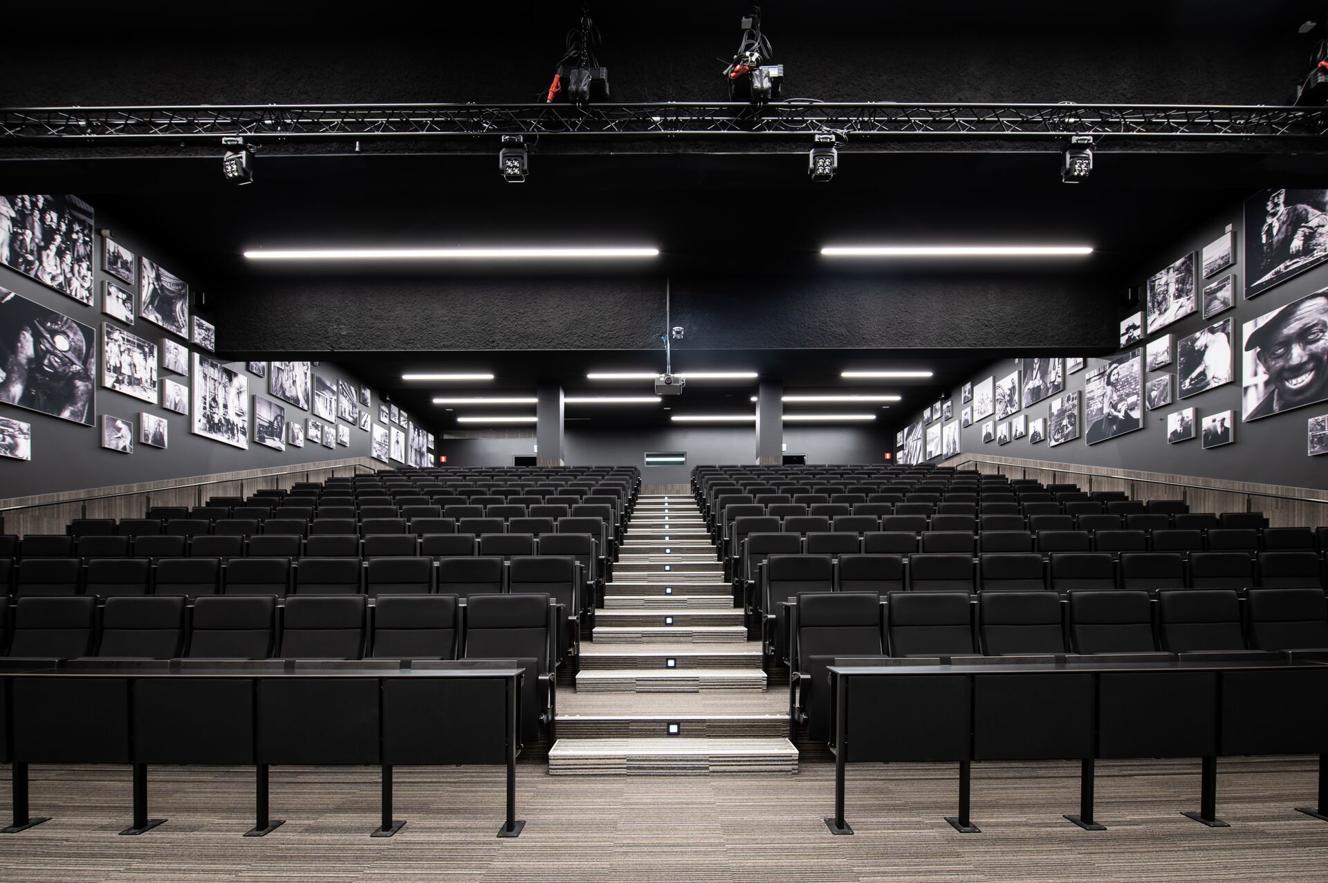 Een foto van een auditorium in Thor Central te Genk.