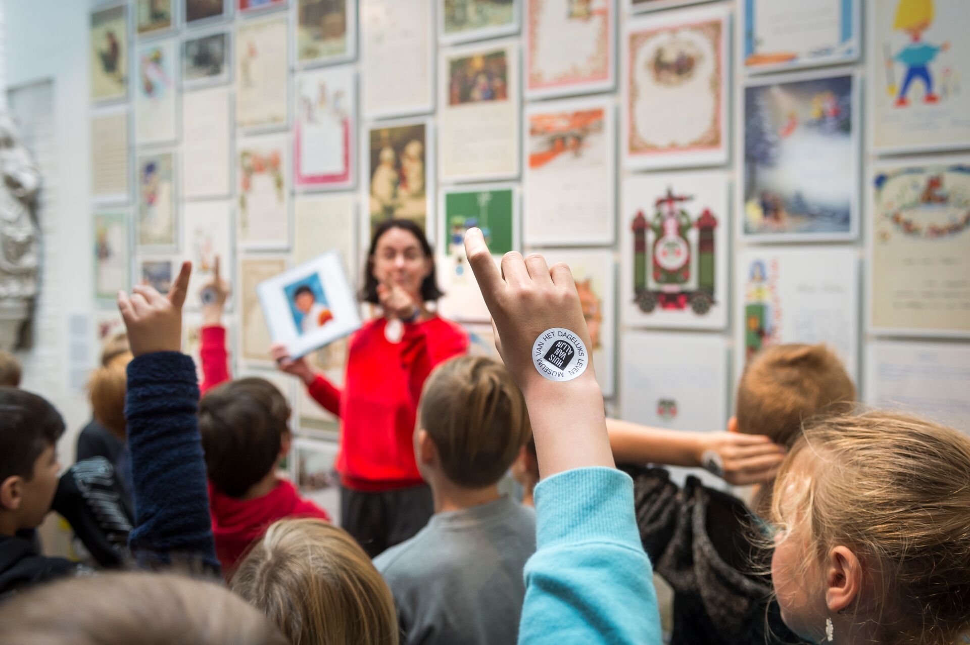 Rondleiding met kinderen in Huis van Alijn Huis van Alijn hr-4940 © Kris Jacobs