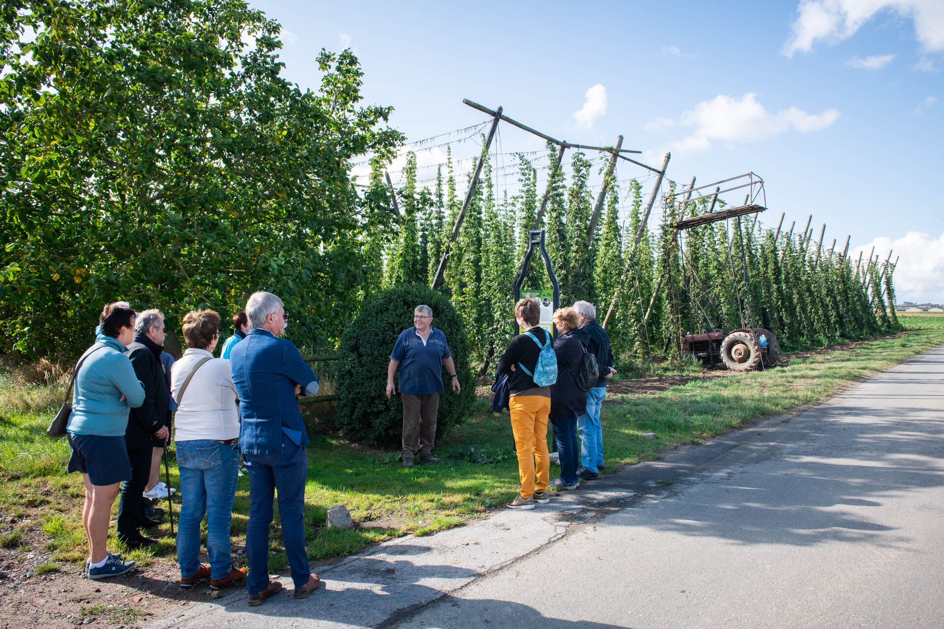 In Poperinge you will find a range of activities and possibilities. Discover Poperinge as a city of hops and beer or get to know the WW1 past. Bezoek hopbedrijf Poperinge (c) Marijn Fotografie