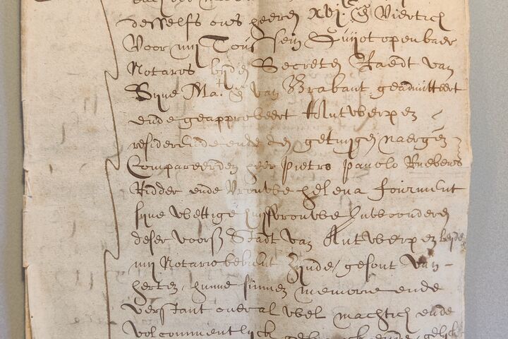 Last will and testament of Rubens, copyright Kasteel van Gaasbeek Last will and testament of Rubens © Kasteel van Gaasbeek