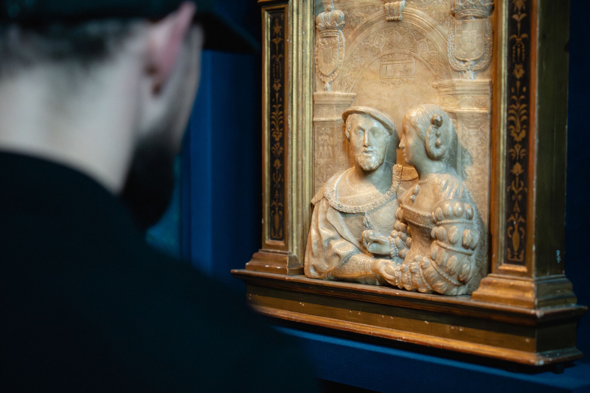 Kasteel van Gaasbeek Jan Mone, Huwelijksportret van Karel V en Isabella van Portugal, 1526, collectie Kasteel van Gaasbeek, foto Vincent Peetermans