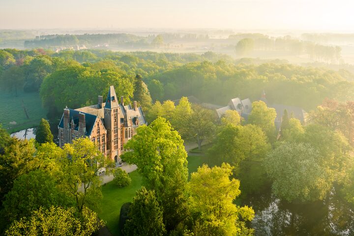 Kasteel van Loppem Dronefoto (c) Westtoer (6)