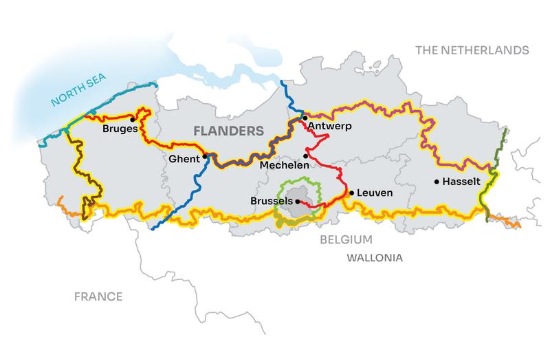 IcoonFietsRoutes_landkaart_EN