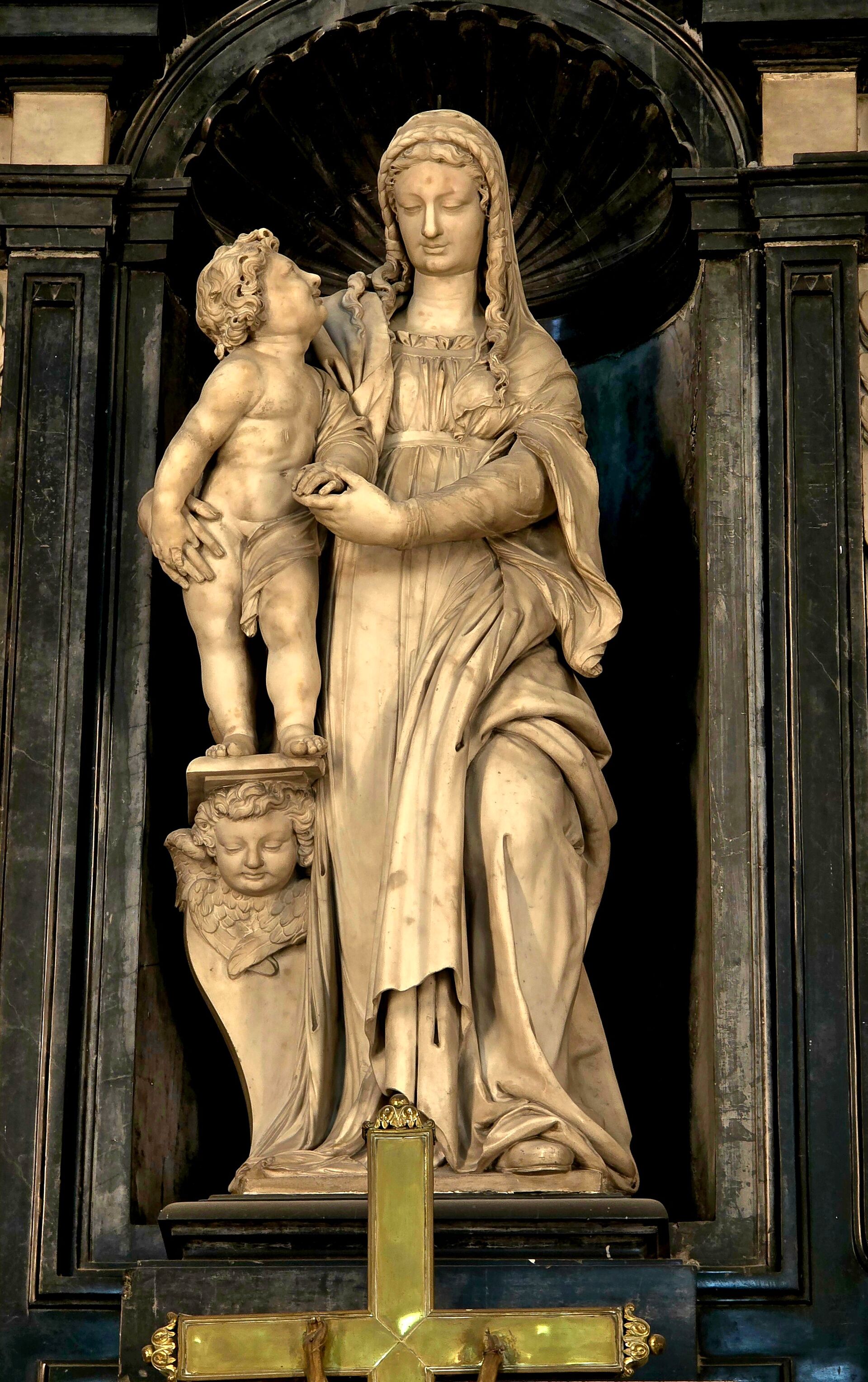 Sint-Pieter-en-Paulus kerk_Maria met Kind - toegeschreven aan Maria Faydherbe (c) Eddy De Ron