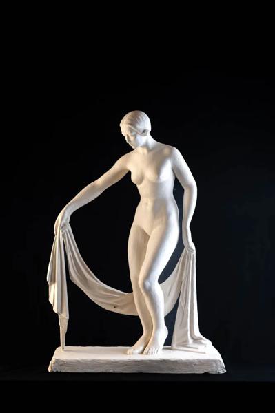 Yvonne Serruys Danseuse - collectie Stadsmuseum 't Schippershof Menen (c) Ugent Gicas Maximiliaan Martens