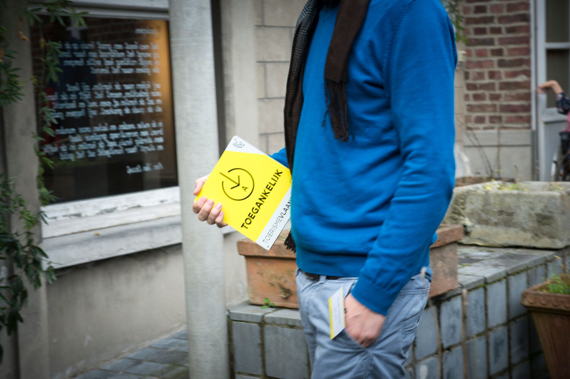 Press conference 10 years of accessibility label - Bever - November 23, 2017
foto van het toegankelijkslabel Photo-of-Accessibility-label