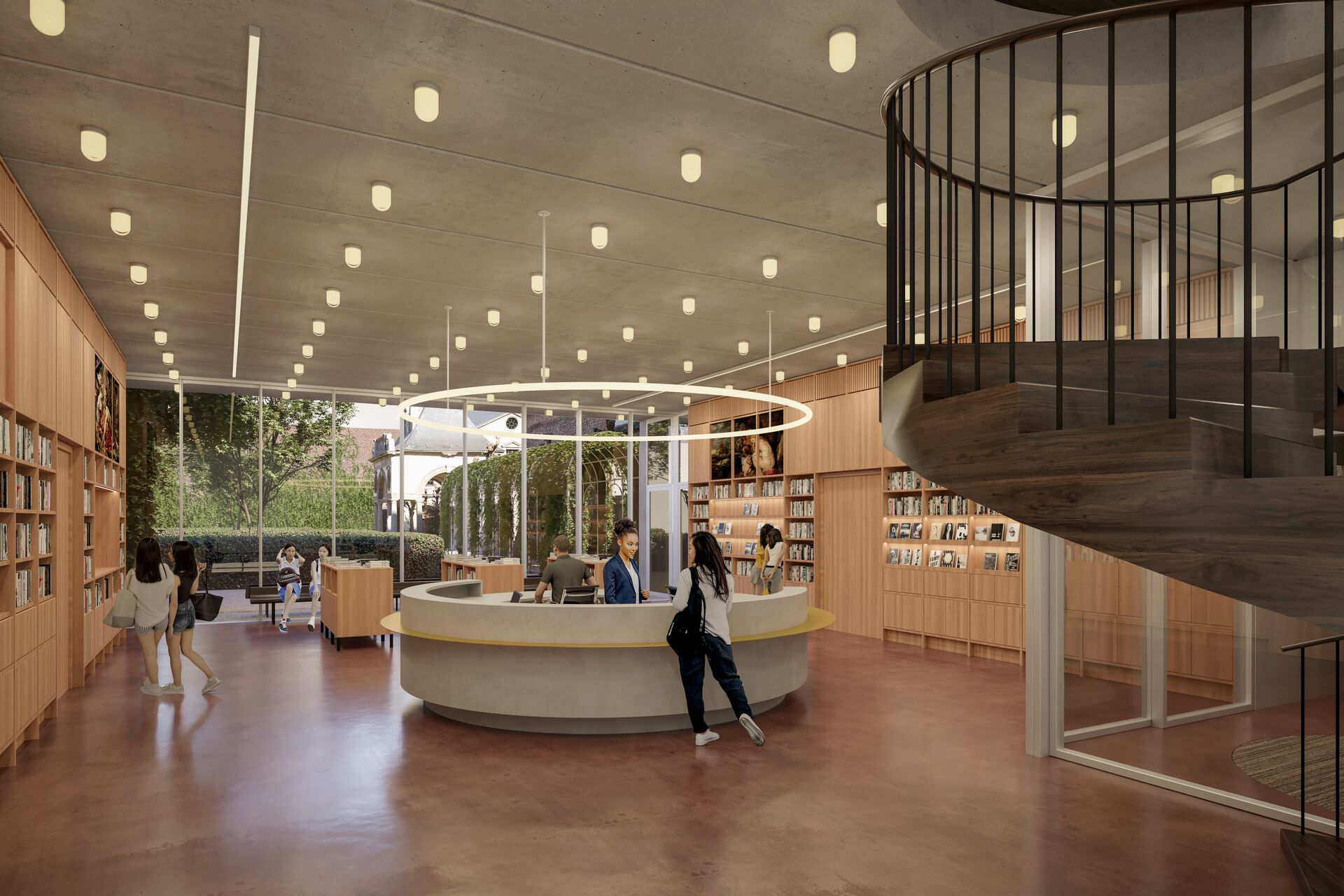 OnthaalgebouwRubenshuislobbyDesignbyRobbrechtenDaemarchitectenImagebyG2Architect © G2 Architect