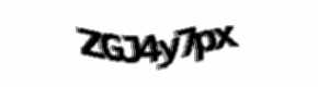 Security check image, please type the characters shown
