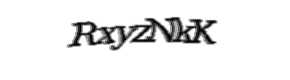Security check image, please type the characters shown