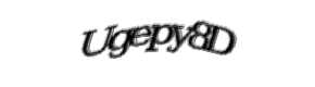 Security check image, please type the characters shown