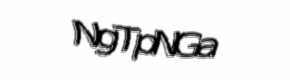 Security check image, please type the characters shown