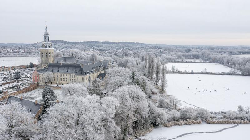 Leuven Abdij Van het Park winter ©Stad Leuven 