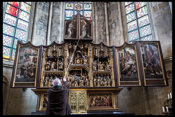 Sint-Laurentiuskerk, Bocholt, Mariaretabel, (c) Openbaar Kunstbezit Vlaanderen