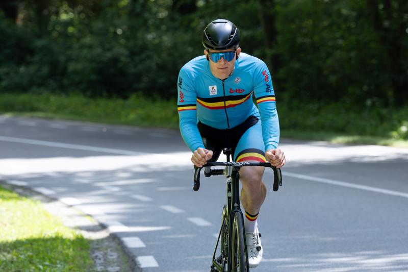 Route verkenning WK-Cycling 2025 Ewoud Vromant