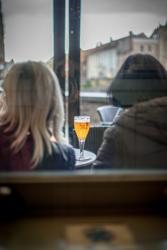 Terrace with a view on the canals of Bruges (8)