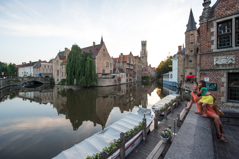 A day in Bruges - the canals