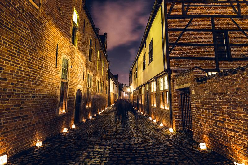 Winter in Leuven Leuven Groot Begijnhof ©WillemGovaerts