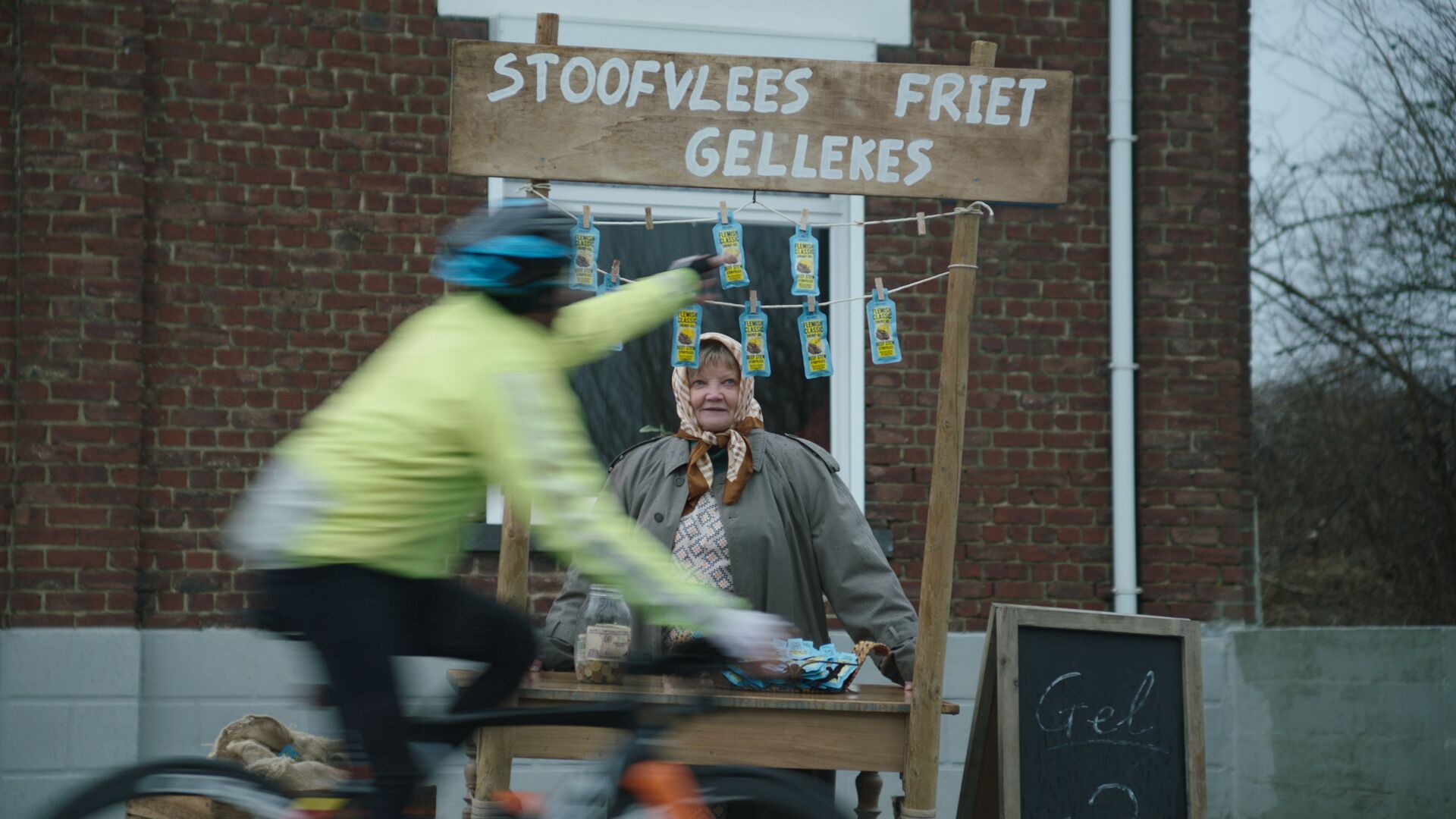Cycling in Flanders_Energy gels_Stand