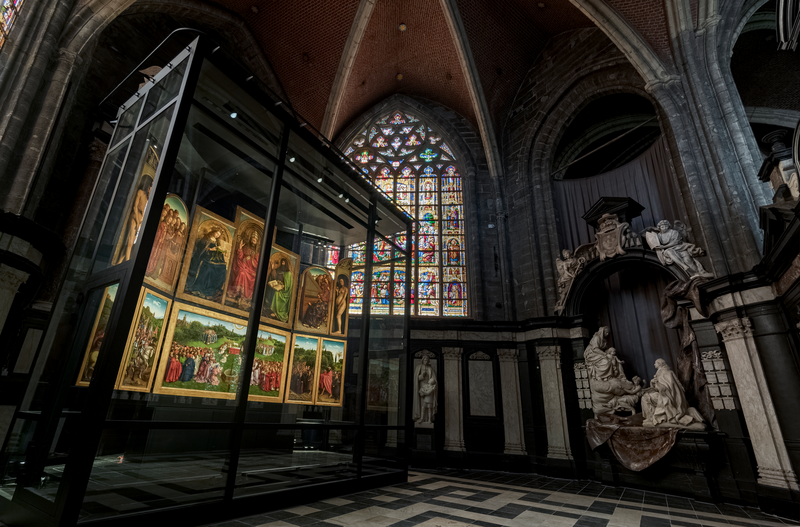 Ghent Altarpiece Lam Gods 3 © Art in Flanders, foto Cedric Verhelst