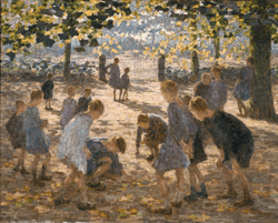 Jenny Montigny [1875-1937], De speelplaats, Koninklijke Musea voor Schone Kunsten van België, Brussel, foto Guy Cussac, Brussel