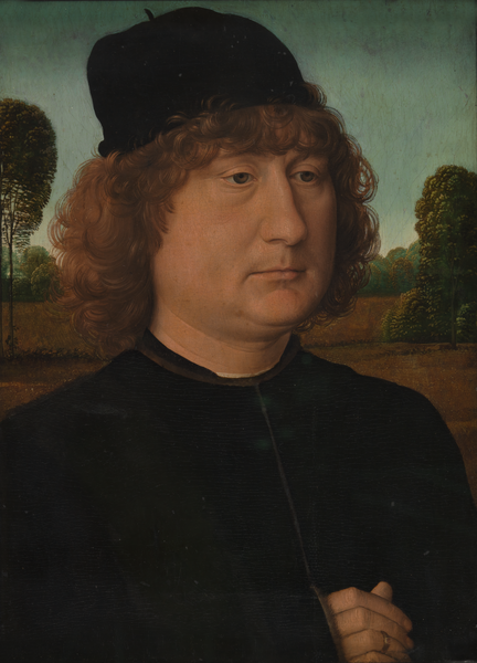 Hans Memling - Portrait d&#039;homme © Musées royaux des Beaux-Arts de Belgique, Bruxelles