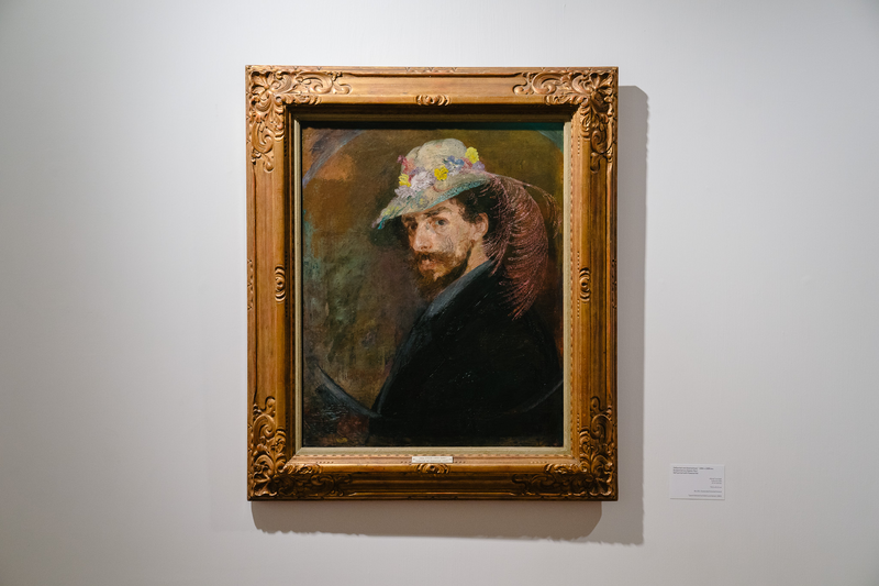 James Ensor Zelfportret - MuZee (c)Nick Decombel Fotografie