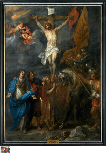 Sint-Michielskerk, Gent, Antoon van Dyck, Christus aan het kruis, (c) Lukasweb