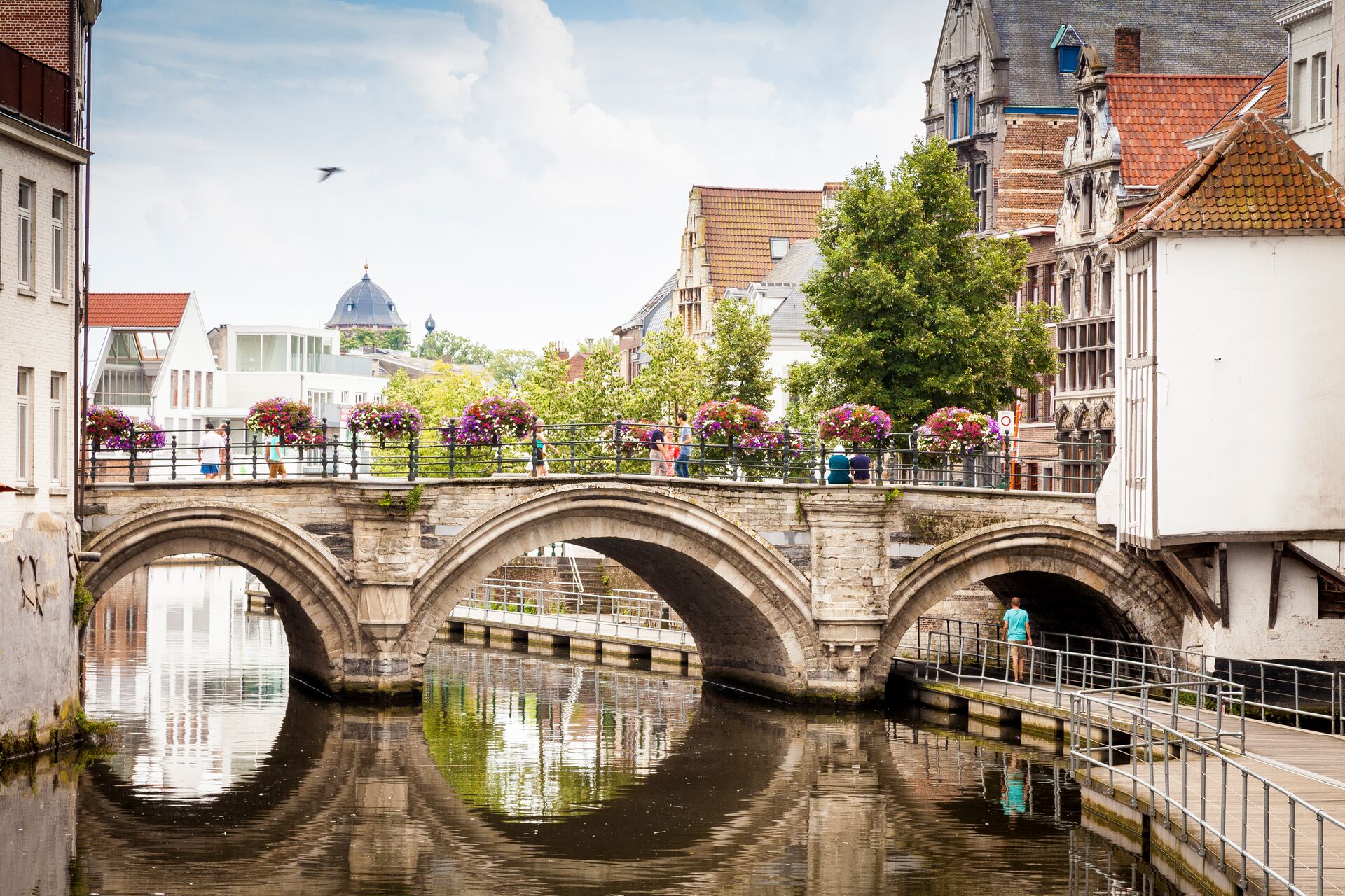 Large Bridge (Grootbrug) Mechelen 01 © Visit Mechelen - Aikon copyright always obligatory