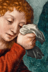 Catharina van Hemessen - Detail Bewening van Christus - Collectie Snijders&Rockoxhuis Antwerpen- (c) KBC Antwerpen - Public domain