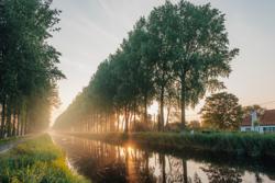 Ten noordoosten van Brugge ligt het bevallige Damme. Tot de verzanding van het Zwin was dit de overslaghaven van Brugge. Via de Damse Vaart, zonder twijfel een van ’s lands mooiste stukjes natuur, rijd je in rechte lijn naar het Uilenspiegelstadje. De Damse Vaart wordt dan ook omzoomd door prachtige populieren van soms meer dan 100 jaar oud. Hun kromgewaaide stammen zorgen voor een betoverend decor. Een ervaring die je ook vanaf het water kunt beleven. Zwin Region (c) themodernleper (53)