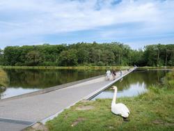 Flanders by bike Fietsroute 'Door het waterlandschap van de Wijers' Fietsen door het water, De Wijers, wat inzoomen